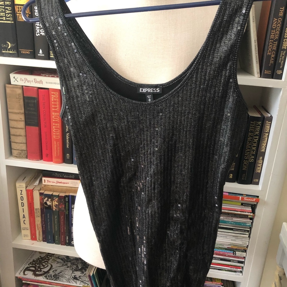 Express size medium sparkle tank top